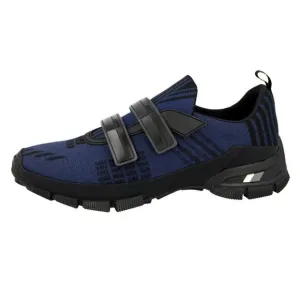 Prada Men's Size 6 Blue Cross Section Sneakers Shoes Low Top