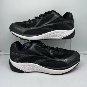 Propet Shoes Mens 8.5 3E Wide One Lt Walking  Black Sneakers MAA022M