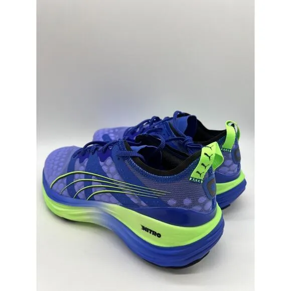 Puma Forever Run Nitro Running Blue Athletic Shoes 377757-02 Men's Size 10🛒