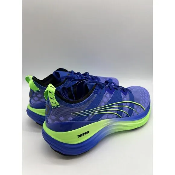Puma Forever Run Nitro Running Blue Athletic Shoes 377757-02 Men's Size 10🛒