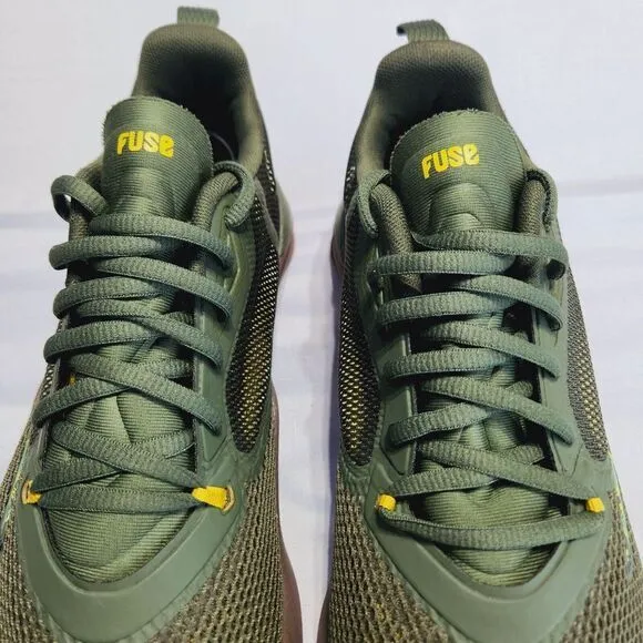 Puma Fuse 2.0 Training Shoes Mens 9.5 Green Yellow Athletic Activewear 376151_19