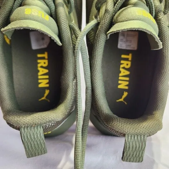 Puma Fuse 2.0 Training Shoes Mens 9.5 Green Yellow Athletic Activewear 376151_19