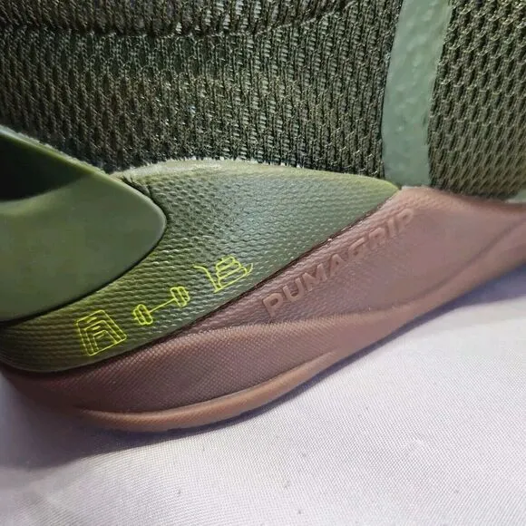 Puma Fuse 2.0 Training Shoes Mens 9.5 Green Yellow Athletic Activewear 376151_19