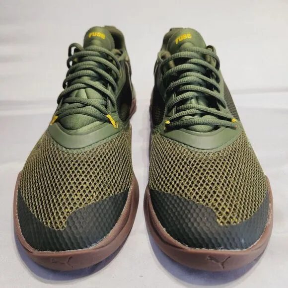 Puma Fuse 2.0 Training Shoes Mens 9.5 Green Yellow Athletic Activewear 376151_19