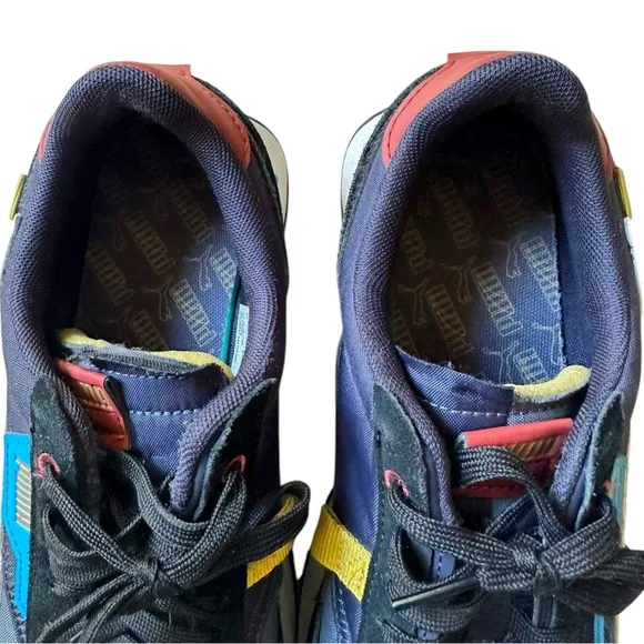 Puma Future Rider Displaced Lace Up Mens Multi Sneakers Shoes Sz. 9.5 383148 01