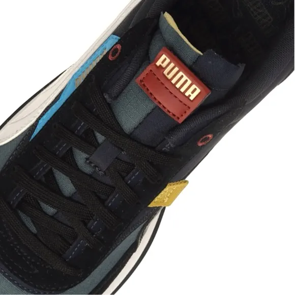 Puma Future Rider Displaced Lace Up Mens Multi Sneakers Shoes Sz. 9.5 383148 01