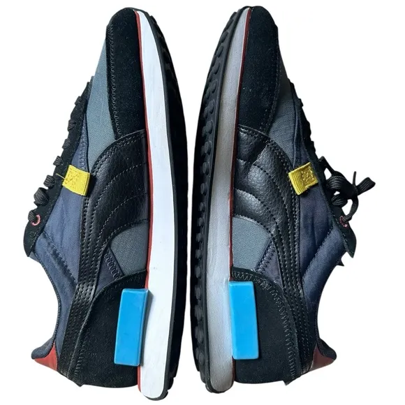 Puma Future Rider Displaced Lace Up Mens Multi Sneakers Shoes Sz. 9.5 383148 01