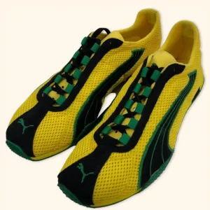 Puma H Street Jamaica Sundance Yellow/Black Running Shoes Men’s US Size 7.5 New