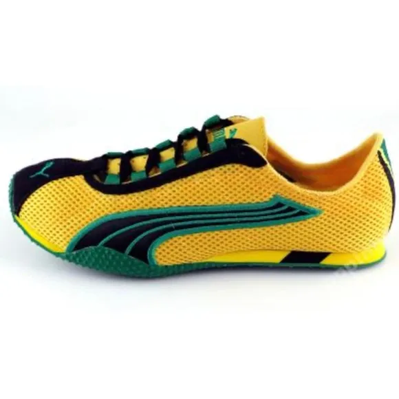 Puma H Street Jamaica Sundance Yellow/Black Running Shoes Men’s US Size 7.5 New