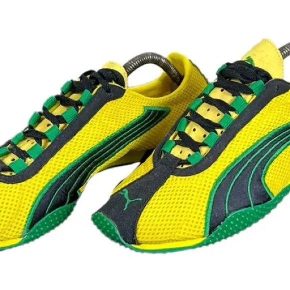 Puma H Street Jamaica Sundance Yellow/Black Running Shoes Men’s US Size 7.5 New