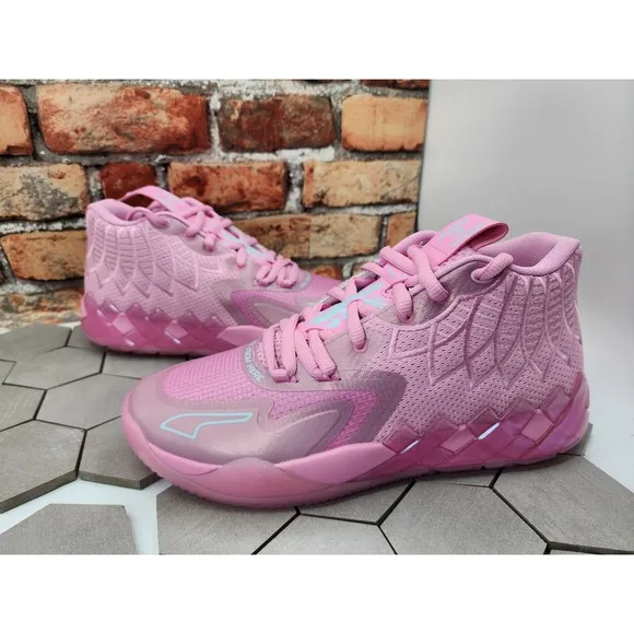 Puma MB.01 Iridescent 309755 01 Men Sz 10 Shoes Aunt Pearl Style Kd Lamelo Ball