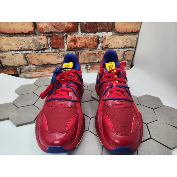 Puma RS-X Firecracker Men's Size 11.5 Running Shoes Red Athletic Sneakers #982