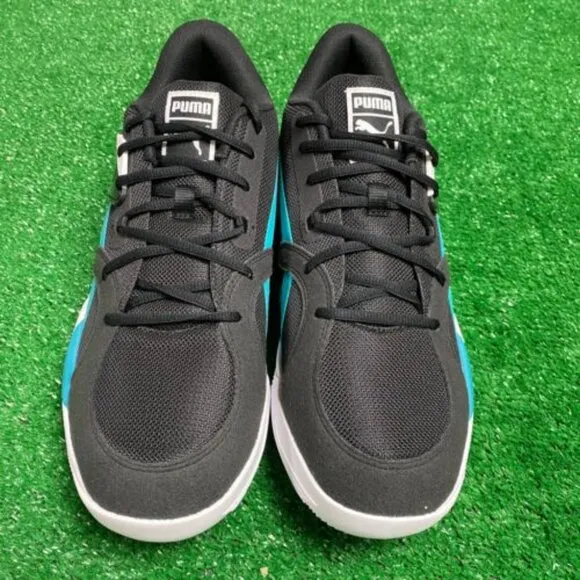 Puma TRC B Black Mens Basketball Shoes 376582-16 NEW Sz 12