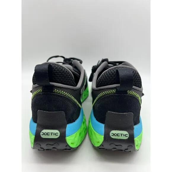 Puma Xetic Sculpt Beyond Running Shoes Black Green 387658-02 Mens Size 11🛒