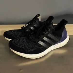 RARE Adidas Ultraboost 1.0 BLack Purple OG Men's Shoes Sz 8.5 B27171 Running