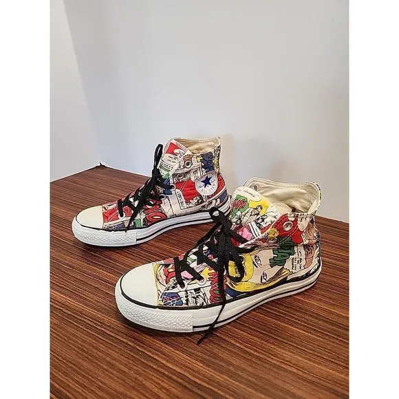 Rare Converse Comic Strip M5 W7 Chuck Taylor All Star 1J936