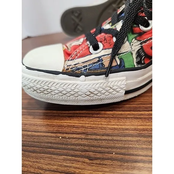Rare Converse Comic Strip M5 W7 Chuck Taylor All Star 1J936
