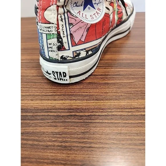 Rare Converse Comic Strip M5 W7 Chuck Taylor All Star 1J936