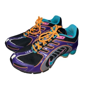 RARE Nike Shox NZ Navina Women's Running Shoes Size 10 Black Turquoise Purple