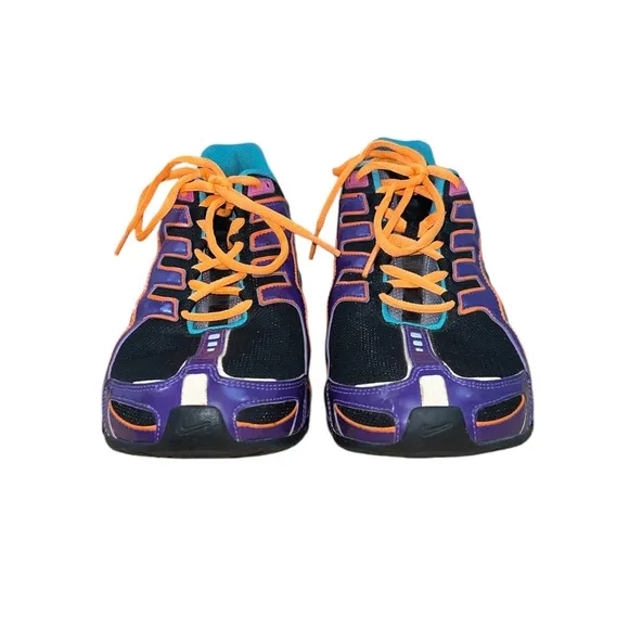 RARE Nike Shox NZ Navina Women's Running Shoes Size 10 Black Turquoise Purple