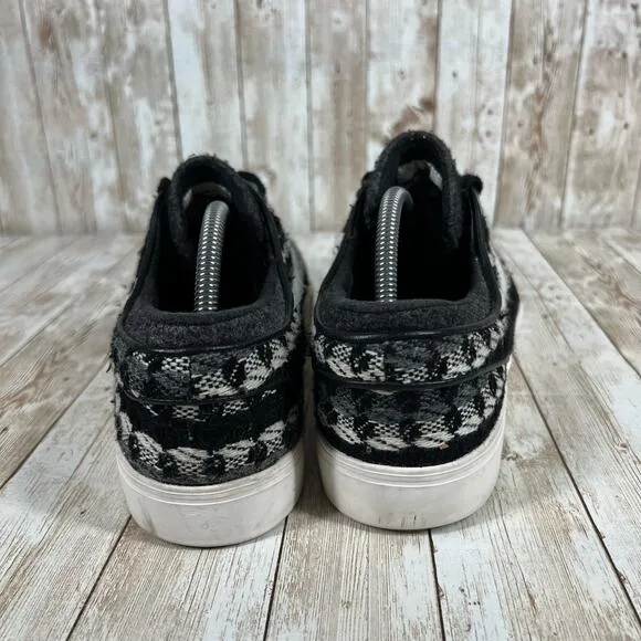 RARE🔥 Sz 11 - Nike‎ Stefan Janoski Warmth Black Ivory-Gym Red 685277-016 Woven