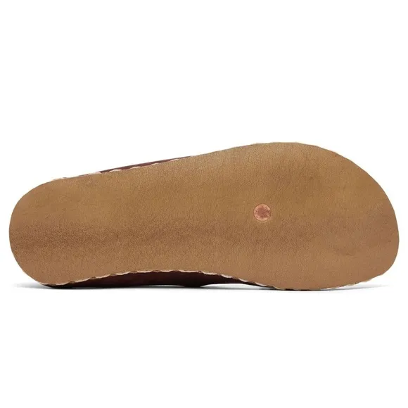 RAUM • Men's Redwood Brown Barefoot Grounding Slip-on Loafer Shoes