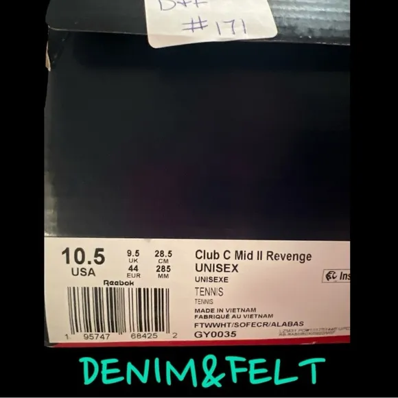 REEBOK Club C 85 Mid II Revenge Shoes/Sneaker | UNISEX | NEW/NIB!!👟👟