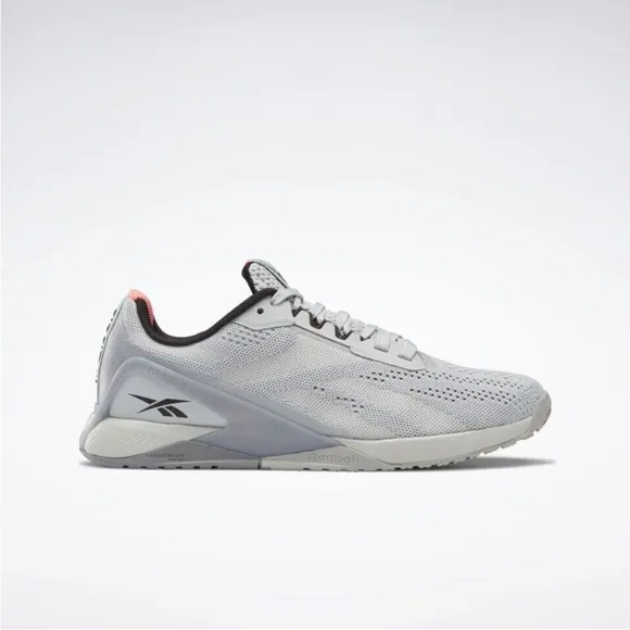 Reebok Nano X1 FZ0638 Pure Gray Low Top Training Shoes Z48