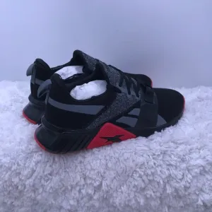 Reebok Running Shoes Mens‎ 7 US Flashfilm Train 2.0 Black Vector Red Athletic