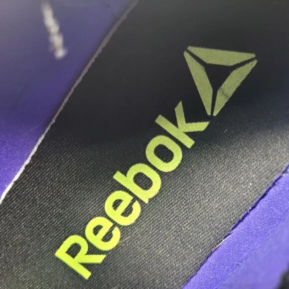 Reebok Sole Men's Size 9.5 Fury TS Purple Neon Lime Athletic Training Shoes