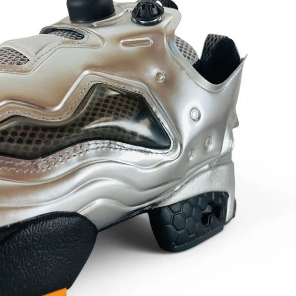 Reebok X Aries InstaPump Fury 94 Silver Black Men's Shoes Sneakers 100208649