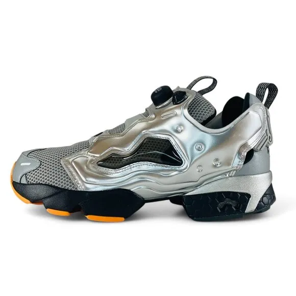 Reebok X Aries InstaPump Fury 94 Silver Black Men's Shoes Sneakers 100208649