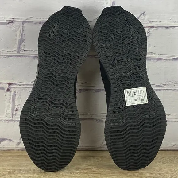 Reebok Zig Dynamica Triple Black Running Shoes Men's Size 10 Athletic Sneakers
