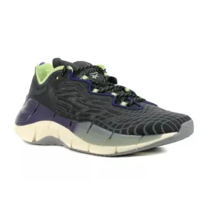 REEBOK Zig Kinetica II FX9405 BLACK NEON Shoes Womens 10 New Fast Ship