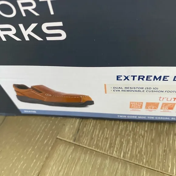 Rockport Works Extreme Light safety slip-on shoes
