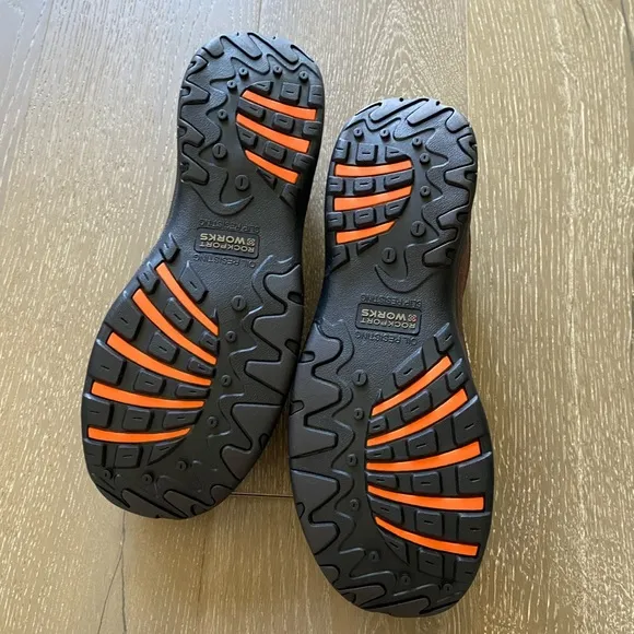 Rockport Works Extreme Light safety slip-on shoes