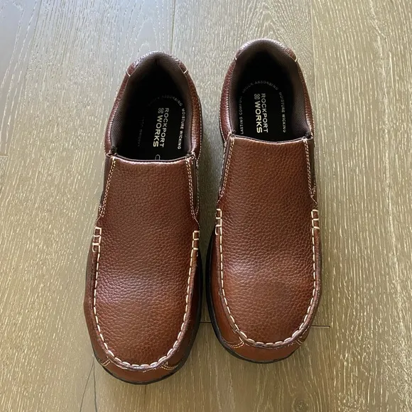 Rockport Works Extreme Light safety slip-on shoes