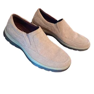 Rockport XCS Tan Suede Trutech Memory Foam Slip On Shoes Size 8.5