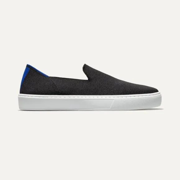 Rothy's The Original Slip On Sneaker, Solid Black, Size 8