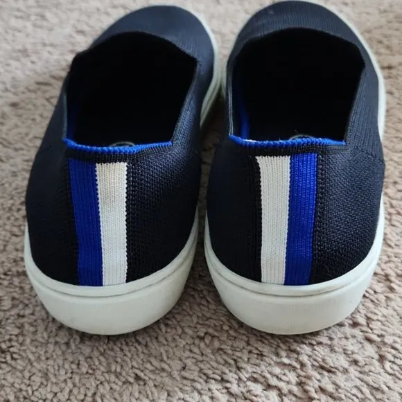 Rothy's The Original Slip On Sneaker, Solid Black, Size 8
