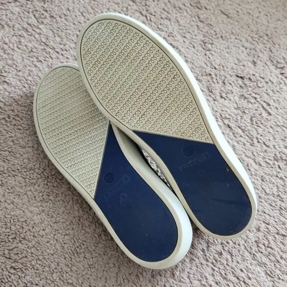 Rothy's The Original Slip On Sneaker, Solid Black, Size 8
