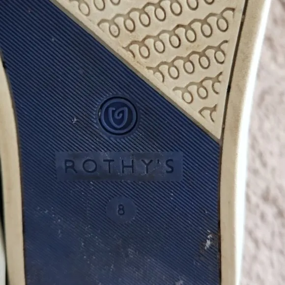 Rothy's The Original Slip On Sneaker, Solid Black, Size 8