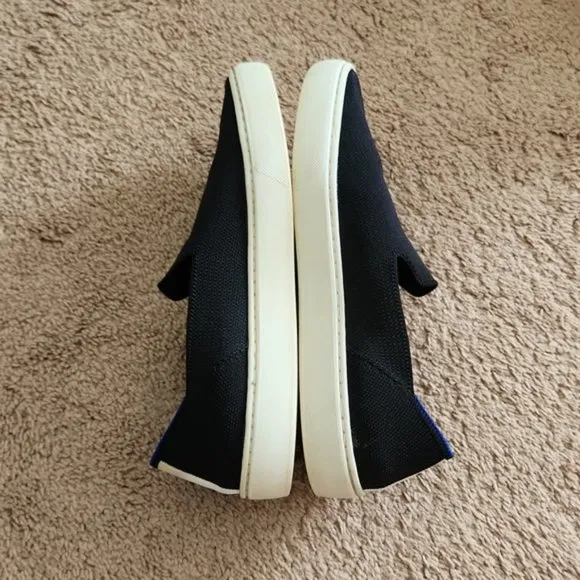 Rothy's The Original Slip On Sneaker, Solid Black, Size 8