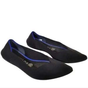 ROTHY'S The Point Black Slip On Ballet Flats Shoes Size 8
