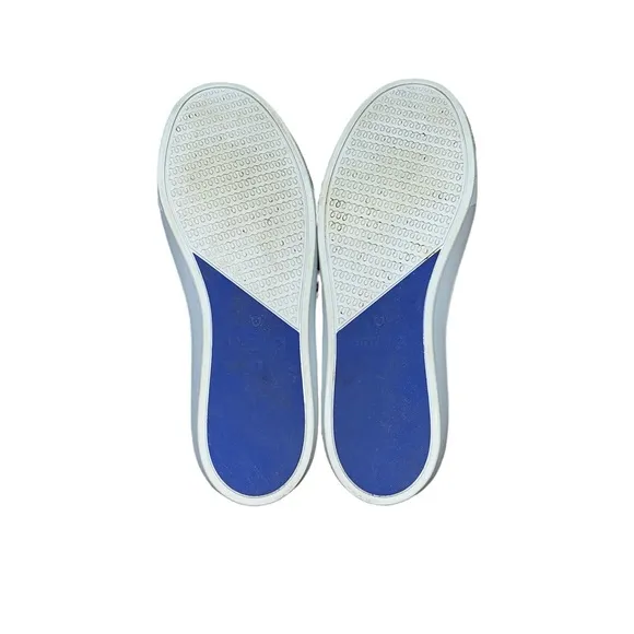Rothy’s Women’s Original Sneaker Anchor Blue Shoes Size 8 Slip On Comfy Loafers