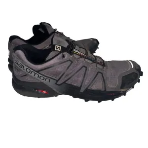 Salomon Speedcross 4 Men's Sneakers 8.5 Gray Black Running Trail Shoes 392253