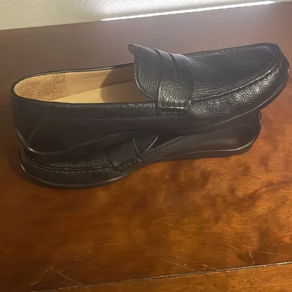 Samuel Hubbard Men’s 10M Black Slip On Loafers Dress Shoes Free Spirit Driver