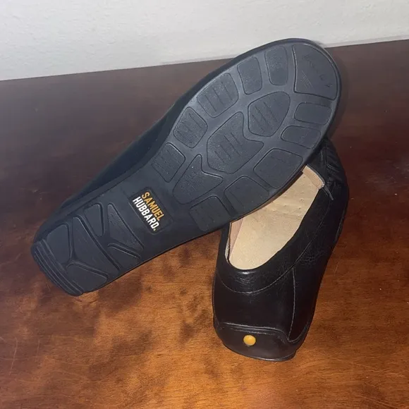 Samuel Hubbard Men’s 10M Black Slip On Loafers Dress Shoes Free Spirit Driver