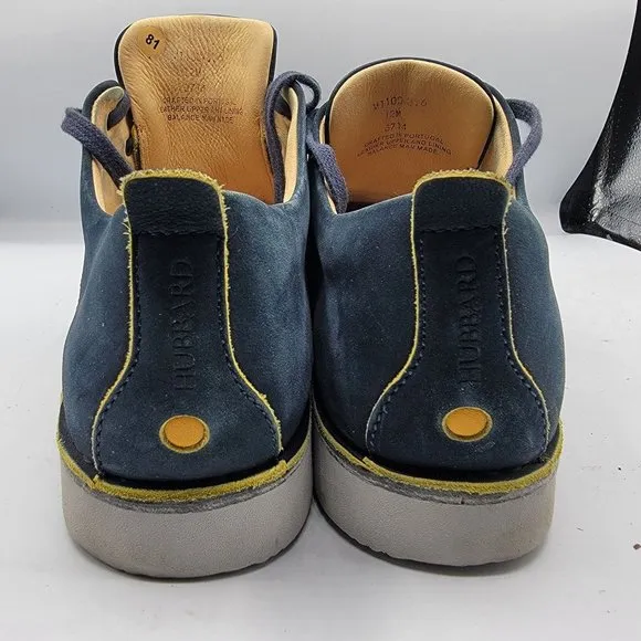 Samuel Hubbard Mens 12M Hubbard Free Vibram Blue Suede Walking Shoes M1100-016