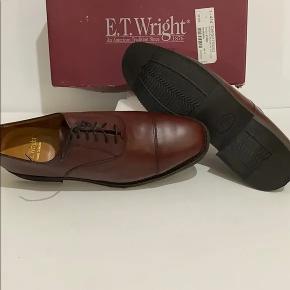 Sanders Men's Brown Dress Shoes Sz 12D